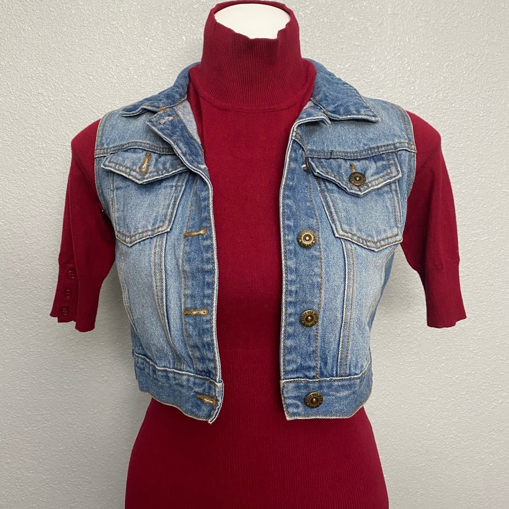 Girls Denim vest